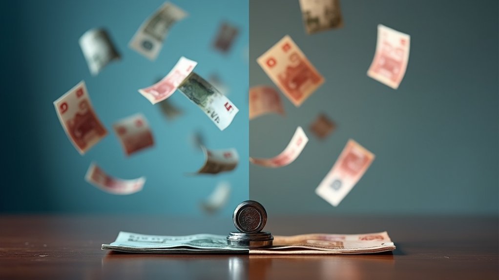 currency depreciation versus devaluation