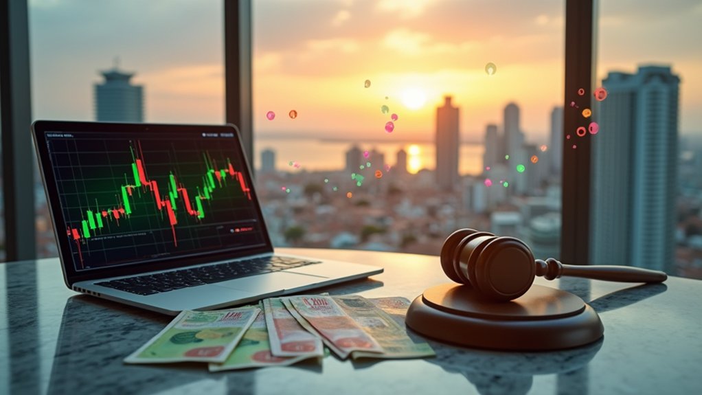 legal but tightly restricted forex