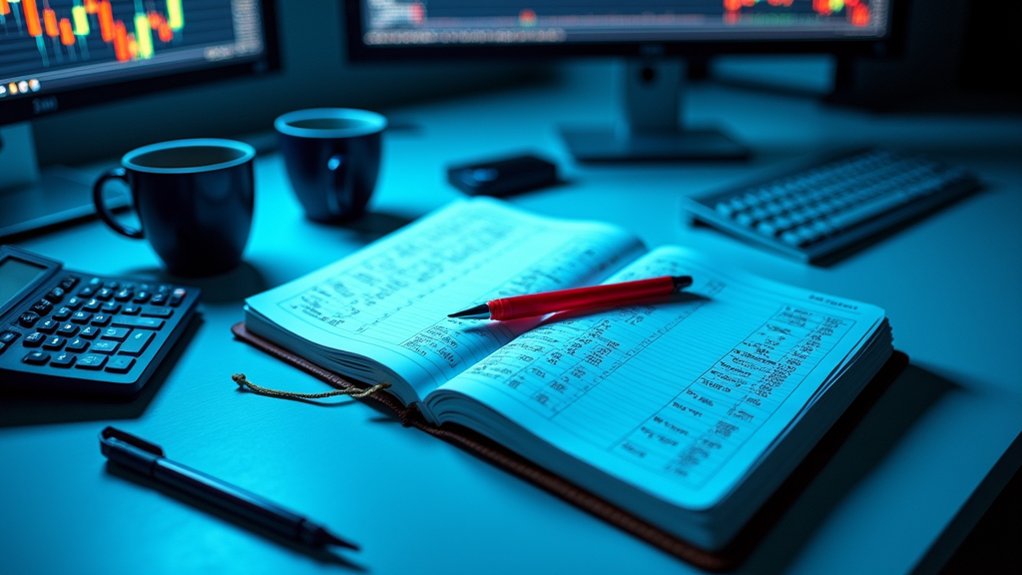 losses are trading data