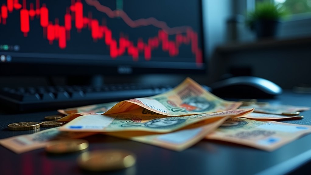 rand falls on hawkish fed